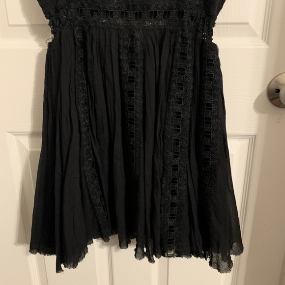 - NWT Free People Verona Dress Black - Picture 15 of 16